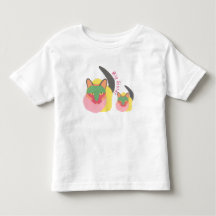 お姉さんTシャツ - 猫のテーマ