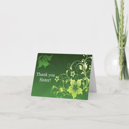 お姉ちゃんありがとう！ サンキューカード (正面)