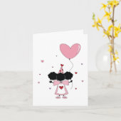 お姉ちゃんがお祝いしてくれるよ... カード (黄色い花)