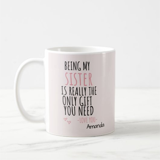 お姉ちゃんしかいないから本当に コーヒーマグカップ (左)