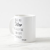 お姉ちゃんしかいないから本当に コーヒーマグカップ (正面左)