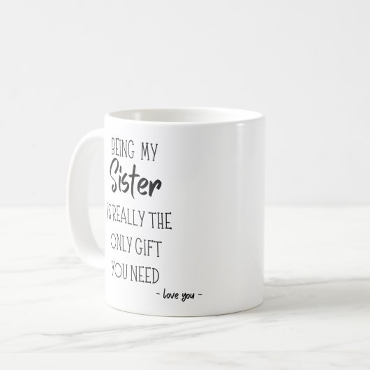 お姉ちゃんしかいないから本当に コーヒーマグカップ (正面左)