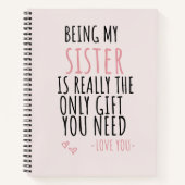 お姉ちゃんしかいないから本当に ノートブック (正面)