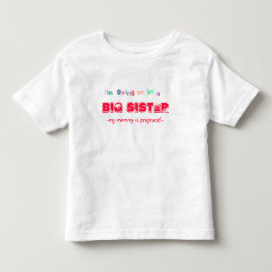 お姉ちゃんになっちゃう！ トドラーTシャツ