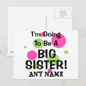 お姉ちゃんになるの！ ポストカード (正面/裏面)