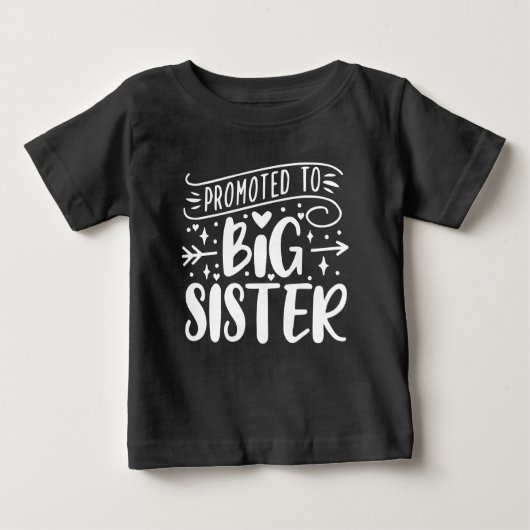 お姉ちゃんになるよ / 可愛いお姉ちゃん ベビーTシャツ (正面)