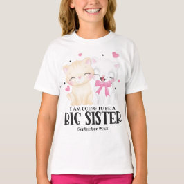 お姉ちゃんになるよ 赤ちゃんおめでとう アナウンス Tシャツ
