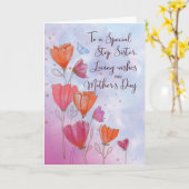 お姉ちゃんにオレンジ色のカードを愛させる カード (黄色い花)