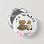 お姉ちゃんのお知らせ 缶バッジ (正面&裏面)