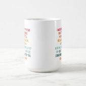 お姉ちゃんのために熊と戦うぞコーヒーマグ コーヒーマグカップ (中央)