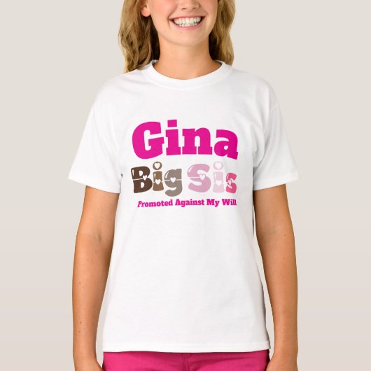 お姉ちゃんの名前入りTシャツ Tシャツ (正面)