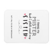 お姉ちゃんの花嫁の提案が必要 マグネット (横)