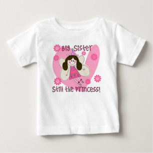 お姉ちゃんはまだプリンセスのノースリーブドレス ベビーTシャツ
