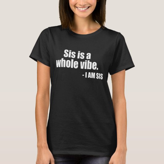 お姉ちゃんは全身ビブだ Tシャツ (正面)