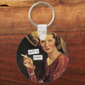 「お姉ちゃんをこぼせ」キーチェーン キーホルダー (正面)