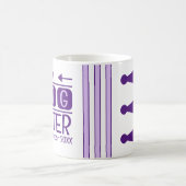お姉ちゃんイニシャルest.月年紫 コーヒーマグカップ (中央)
