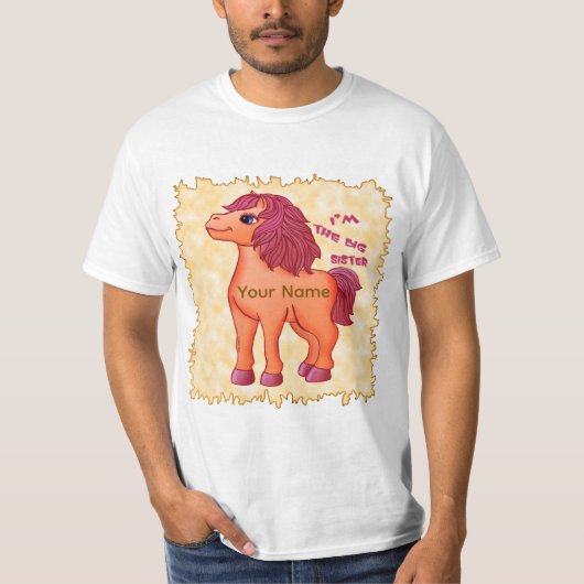 お姉ちゃんポニーのTシャツ Tシャツ (正面)