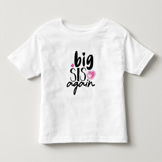 お姉ちゃん再び トドラーTシャツ (正面)