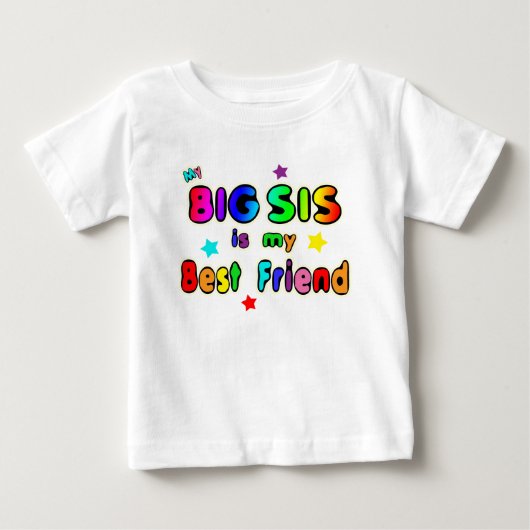 お姉ちゃん最高の友 ベビーTシャツ (正面)
