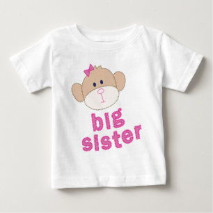 お姉ちゃん猿Tシャツ ベビーTシャツ