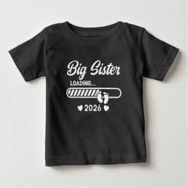 お姉ちゃん登場2026 姉になる26 ベビーTシャツ