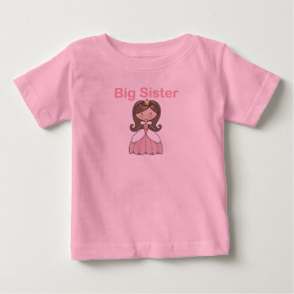 お姉ちゃん茶色の髪の王女 ベビーTシャツ