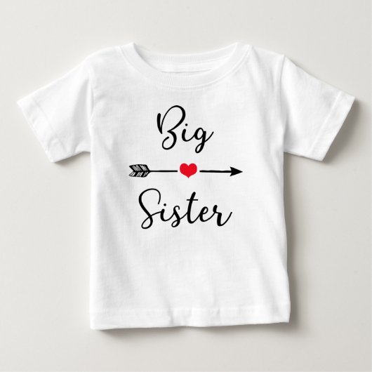 お姉ちゃん ～ シスター デザイン ベビーTシャツ (正面)