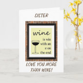 お姉ちゃん-私はあなたのハッピーバースデー カード (黄色い花)