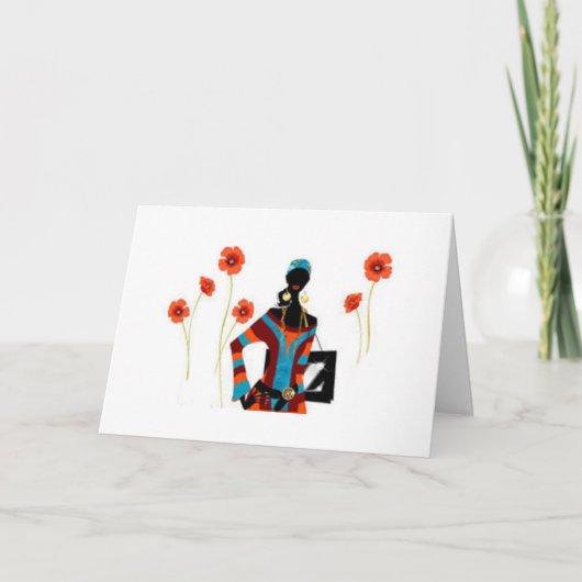 お姉ちゃん、見た目が「素晴らしい」ハッピーバースデー カード (正面)