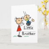 お姉ちゃんTシャツ付き弟 カード (黄色い花)