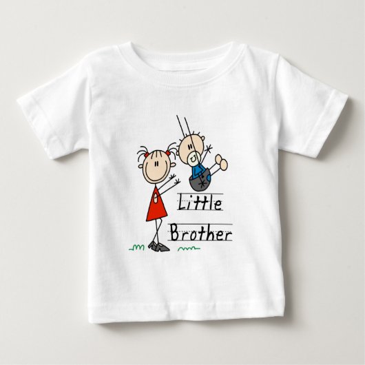 お姉ちゃんTシャツ付き弟 ベビーTシャツ (正面)