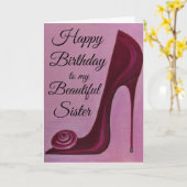 お姉エレガントさんのためのファッショナブル/バースデーカード カード (黄色い花)