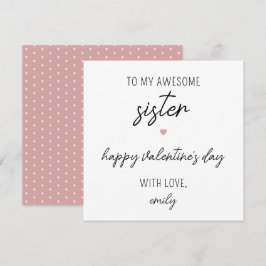 お姉モダンさんのかわいいバレンタインデーのカード カード