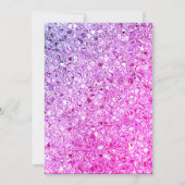 お姉妹のためのユモア溢れる写真付きイードの挨拶カード 招待状 (裏面)