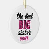 お姉最高のさん セラミックオーナメント (右)