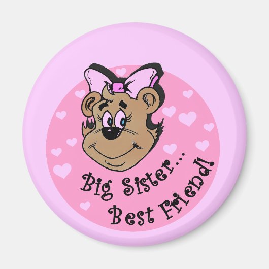 お姉最高のさんTシャツとギフト マグネット (正面)