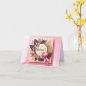 「お姉祝さん」 カード (黄色い花)