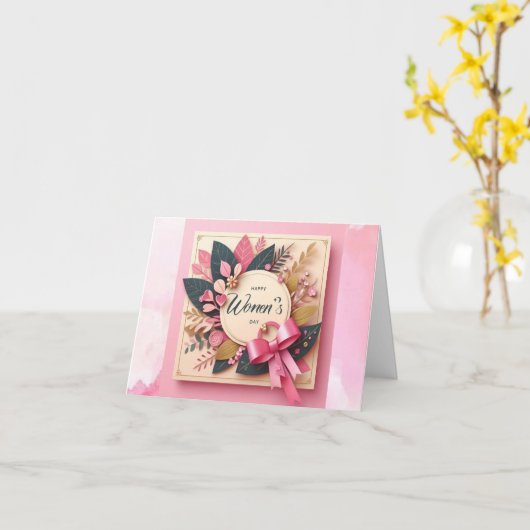 「お姉祝さん」 カード (黄色い花)