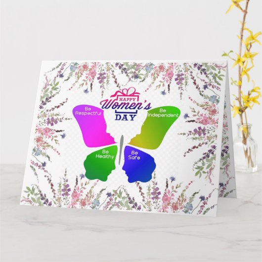 「お姉祝さん」 カード (黄色い花)