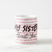 お姉警告さんマグ コーヒーマグカップ (中央)