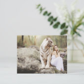 お姫さまとトラ –  ポストカード (スタンド正面)