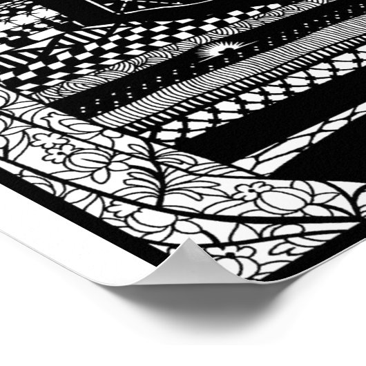 お姫様とえんどう豆のポスター ポスター (角)