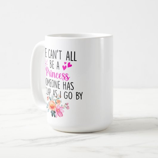 お姫様になれないし誰かが拍手しなくちゃ コーヒーマグカップ (正面左)