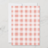 お姫様のお茶会 2歳の誕生日パーティー 招待状 (裏面)