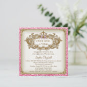 お姫様の誕生日パーティー 一度きりの魔法のプリンセスバースデー 招待状 (スタンド正面)