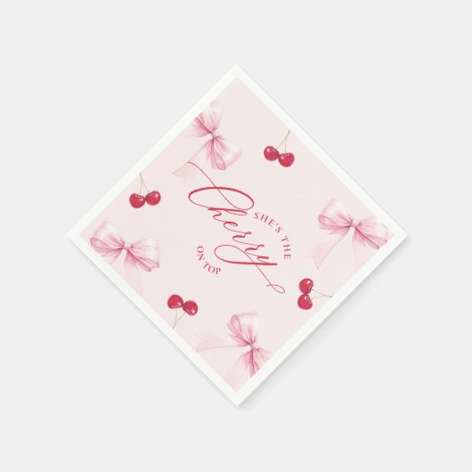 お姫様気分を添える ブライダルシャワーテーブル スタンダードカクテルナプキン (角)