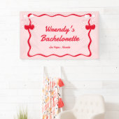 お姫様気分満喫！独身最後の女友達歓迎パーティー 横断幕 (インサイチュ)