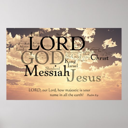 お威厳のある名前 ポスター (正面)