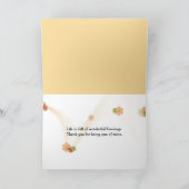 お婆さん読の誕生日手紙 カード (内部)