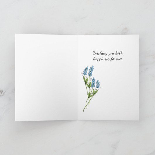 お婚約 カード (内部)